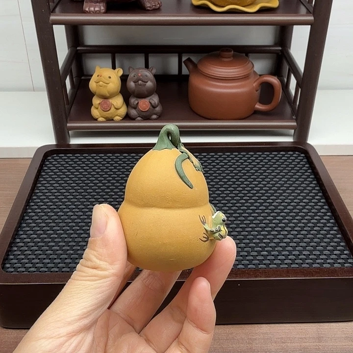 茶案段泥喷水茶宠