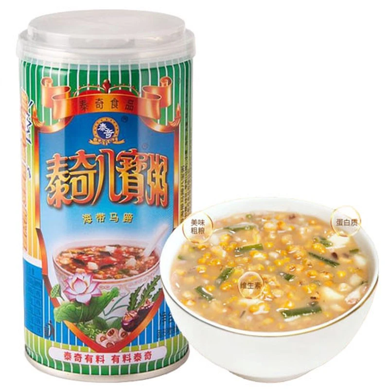 泰奇八宝粥大罐装/罐整箱紫薯红豆香沙原味优惠装速食粥