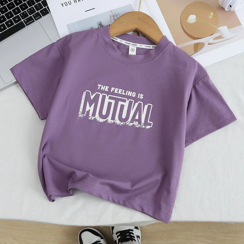 纯棉超萌~夏季男童2025新款短袖帅气宝宝短袖儿童装帅气短袖夏款