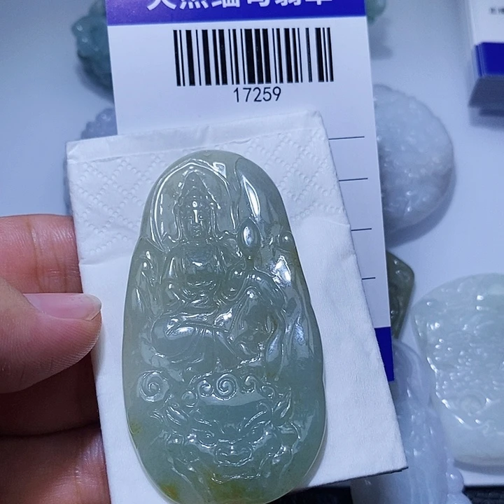 翡翠未镶嵌颈饰天光墟翡翠市场现金代购
