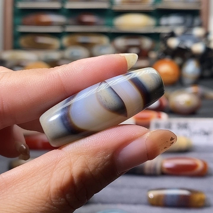 波***一玛瑙/玉髓未镶嵌吊坠(不含链)