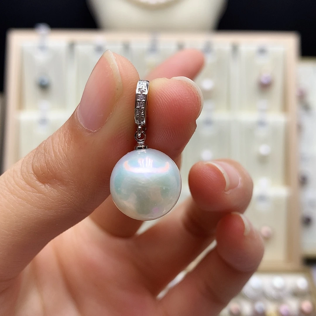 合金吊坠(赠链)淡水珍珠