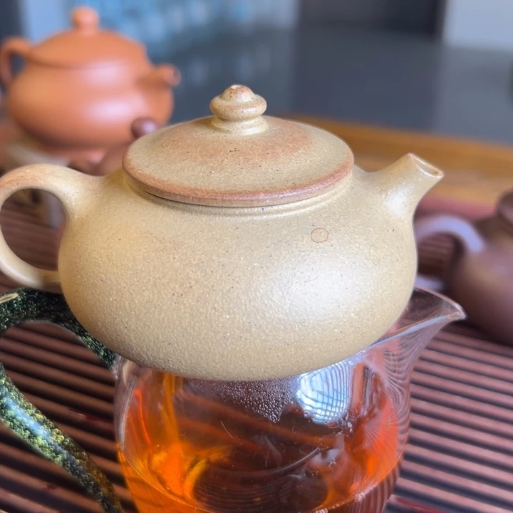 紫砂茶案黄金个性寒江150cc