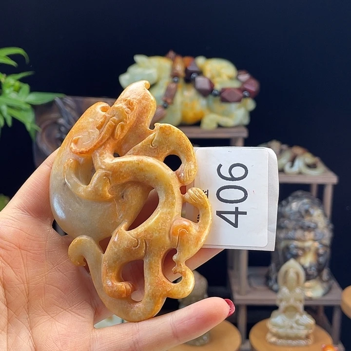 和田玉（糖玉）未镶嵌挂件