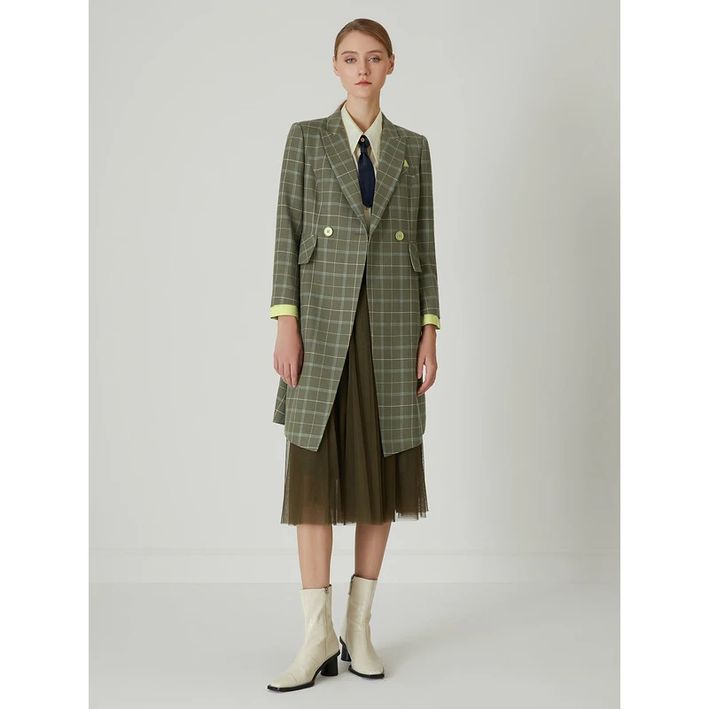 【丽公主专属】莱芙·艾迪儿中长外套1E1W68016