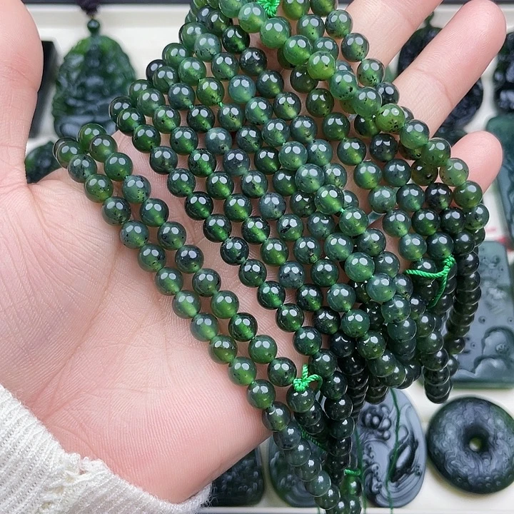 蛇纹石玉未镶嵌挂件泰山玉6108