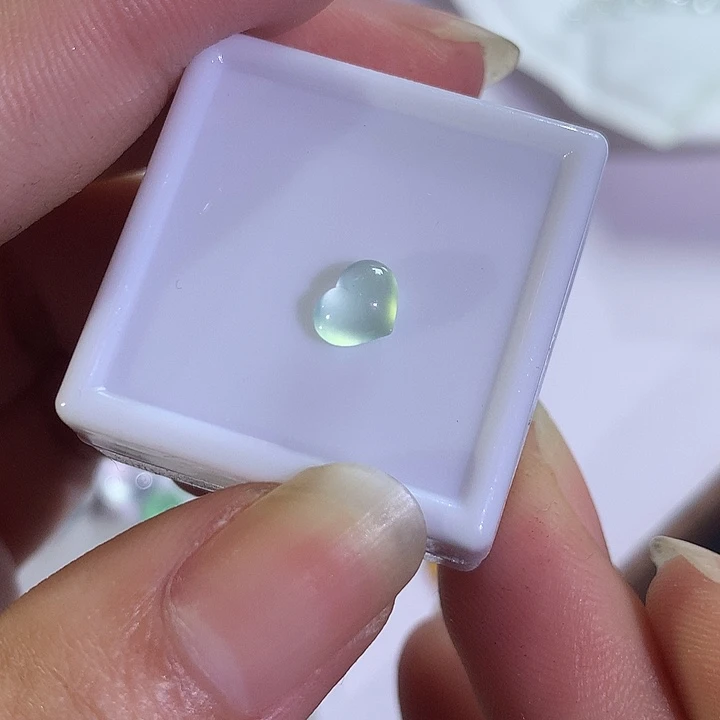 未镶嵌挂件翡翠爱心
