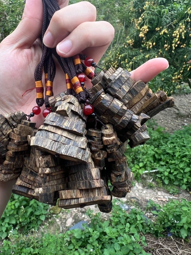 沉香沉香车挂可佩戴可上炉品香多样发一