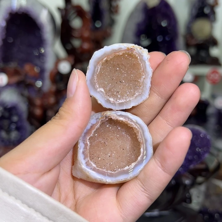 紫晶大型摆件（非配饰）银S925镶嵌