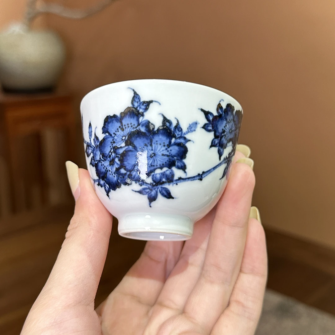 元煦和晓 青花蔷薇花主人杯
