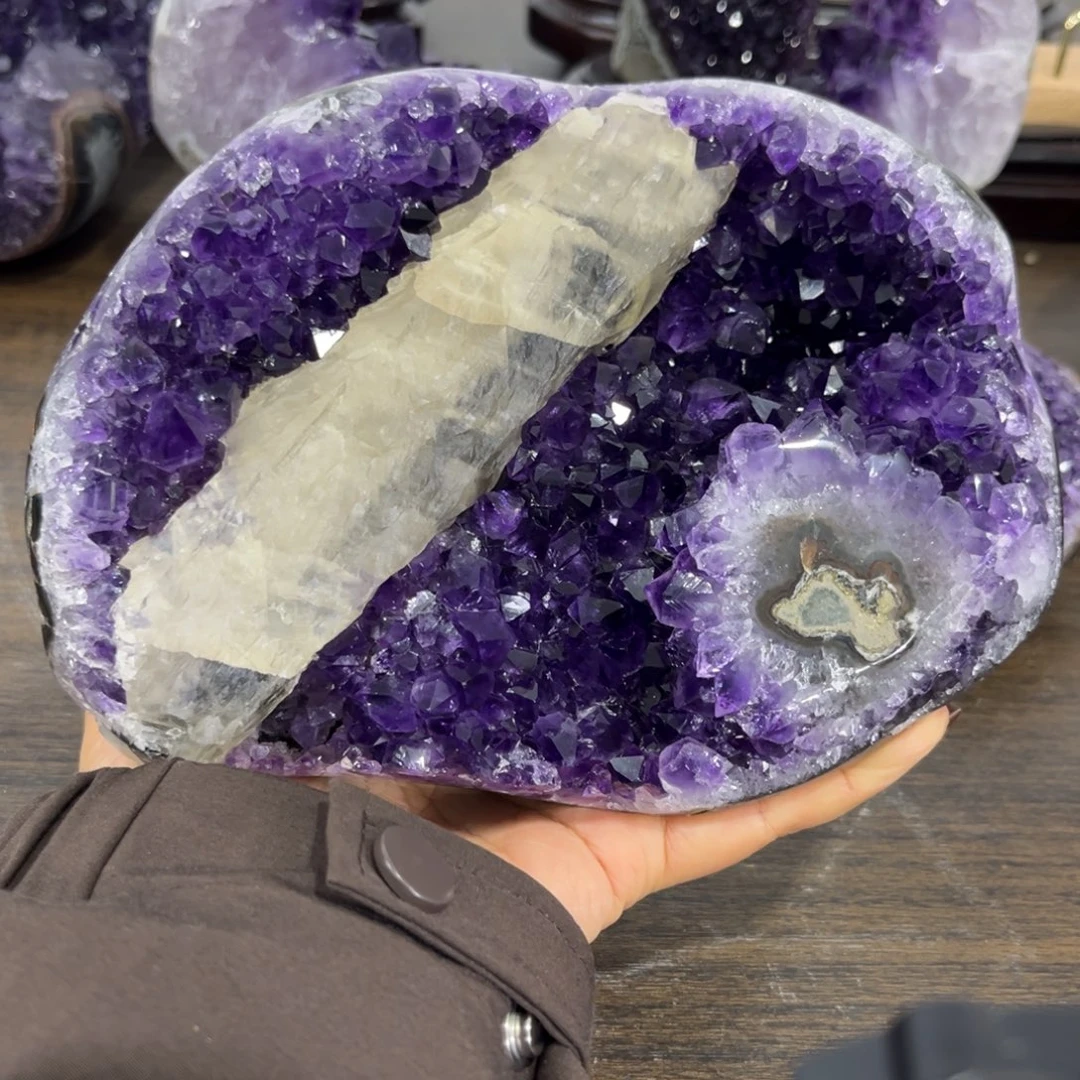 摆件未镶嵌紫晶水晶