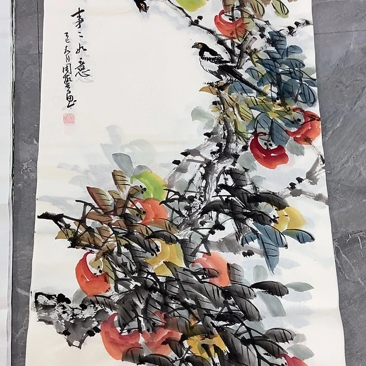 小周画廊的直播间