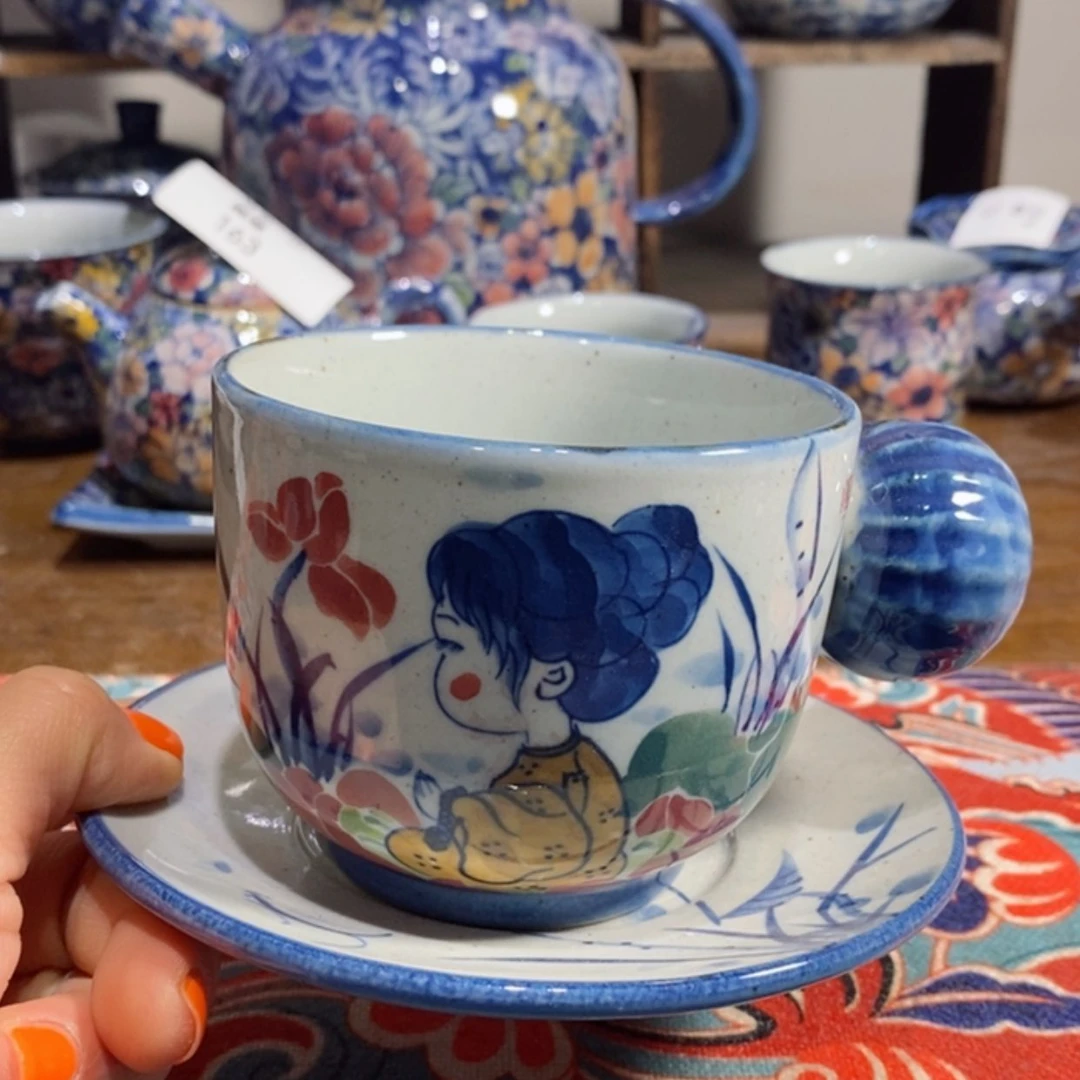 【闪购商品】钛合金景德镇陶瓷艺术咖啡杯