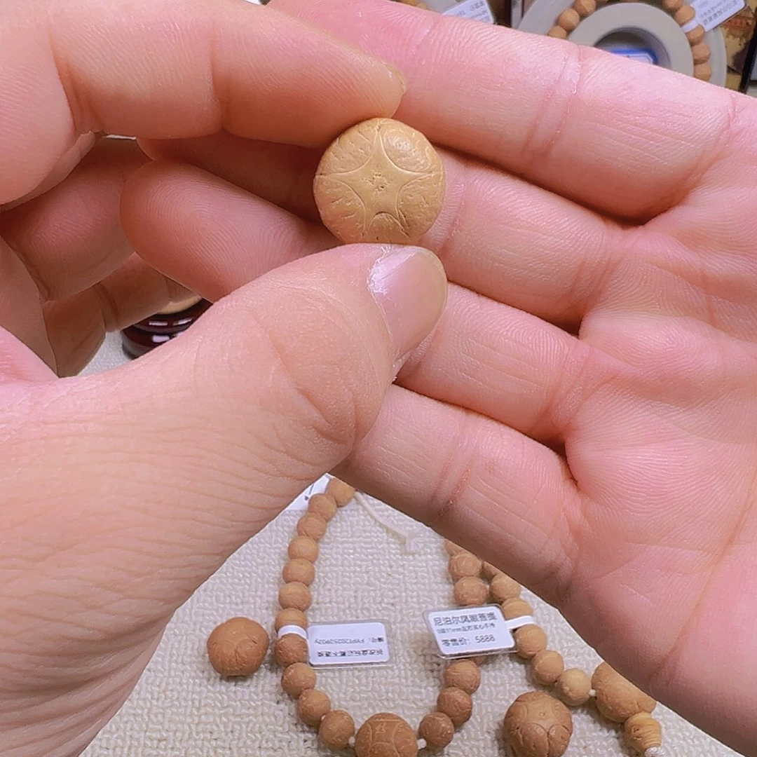 ****卜凤眼菩提手串18mm左右五星三通