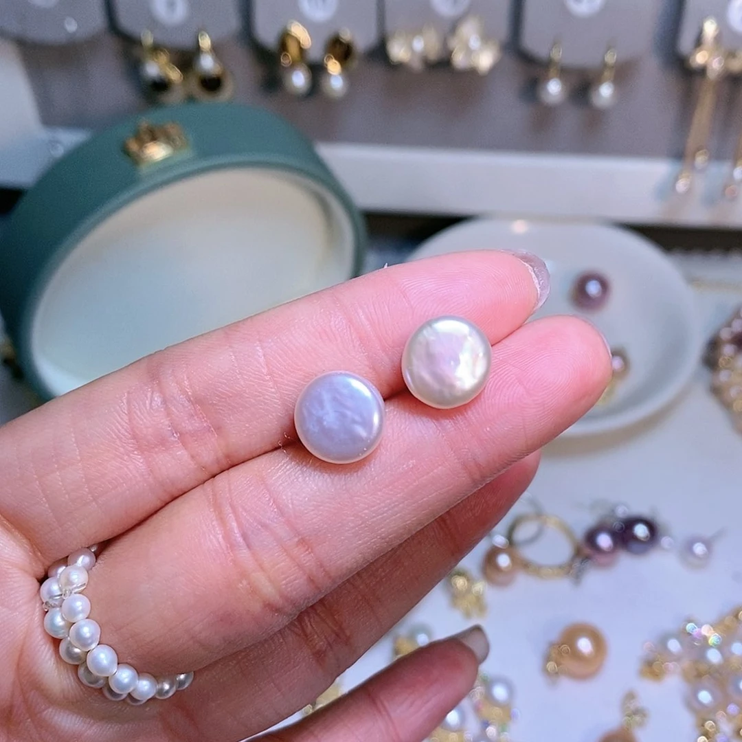 【闪购商品】淡水珍珠耳饰未镶嵌