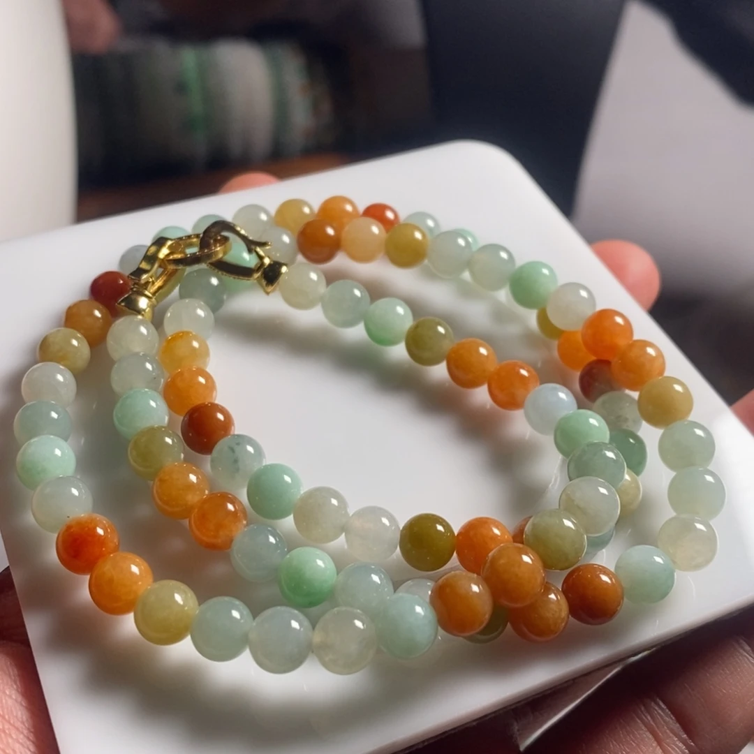 定制翡翠未镶嵌35 缅甸翡翠A货卡7.2