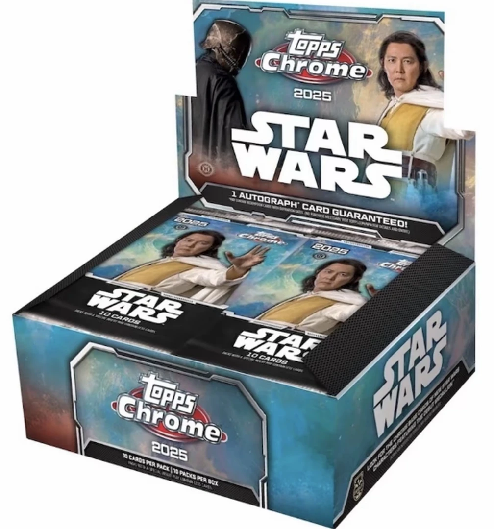 福福2025 Topps Chrome星球大战TC星战影视收藏卡「冰美式代拆」