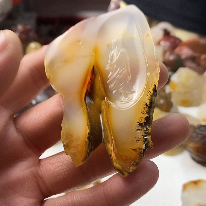玛瑙/玉髓未镶嵌颈饰