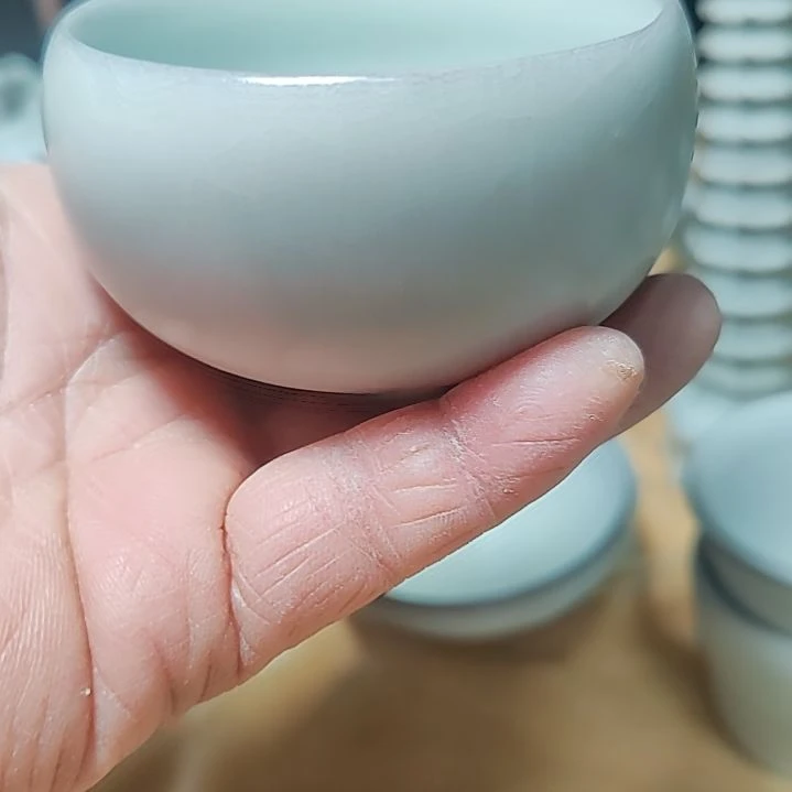 官瓷手拉坯主人杯
