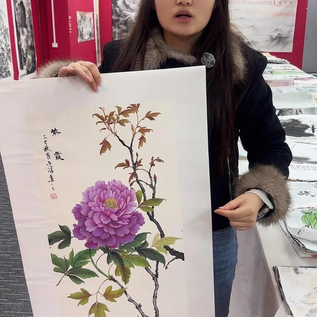 国画国画作品纯手绘