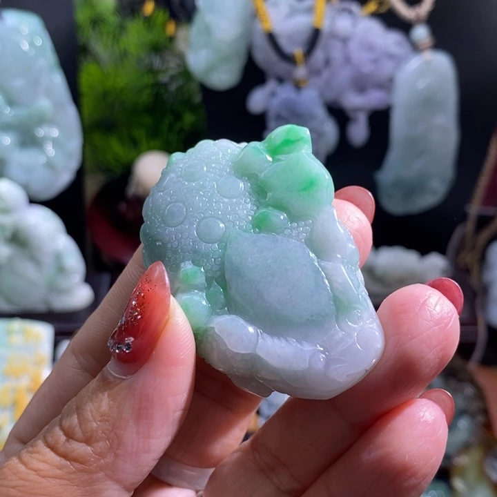 【闪购商品】颈饰未镶嵌翡翠金蟾