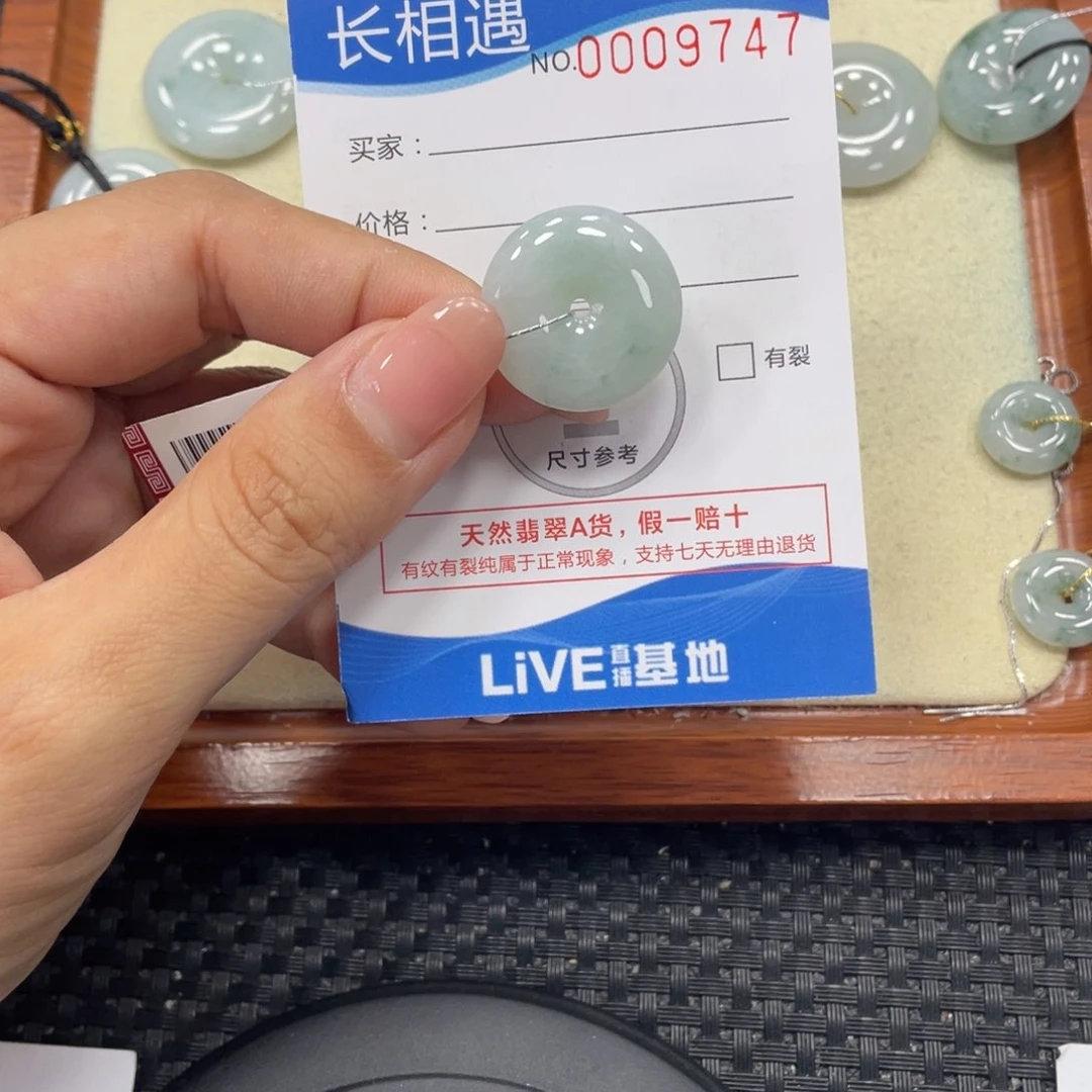 颈饰未镶嵌翡翠x9747
