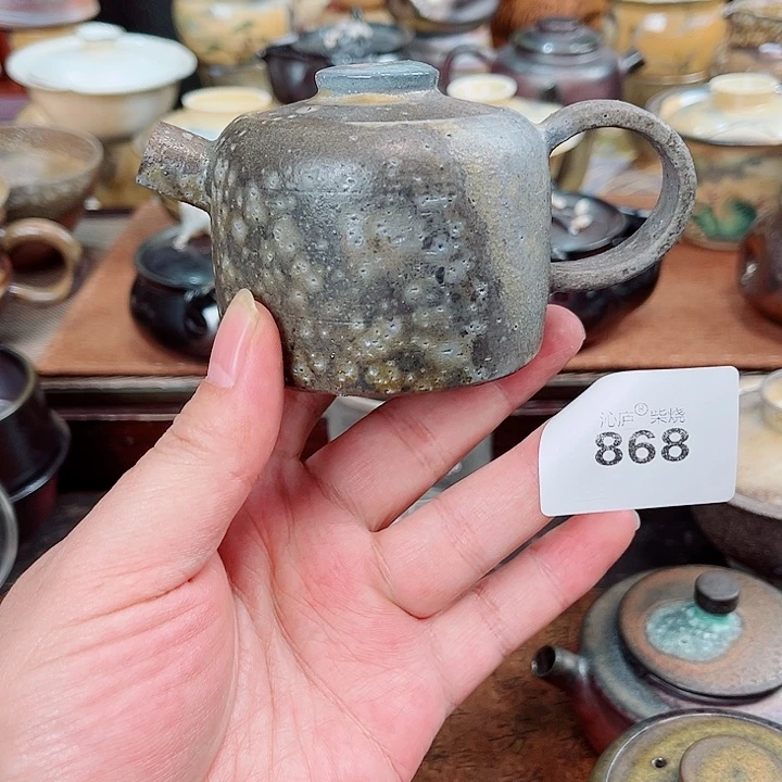 沁庐柴窑古法柴烧全手工茶具