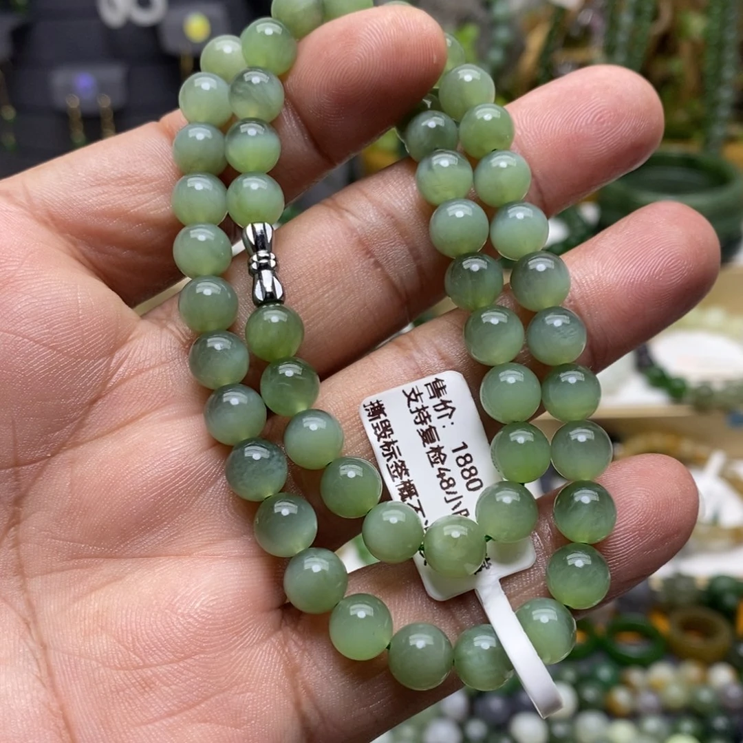 和田玉（碧玉）颈饰未镶嵌68