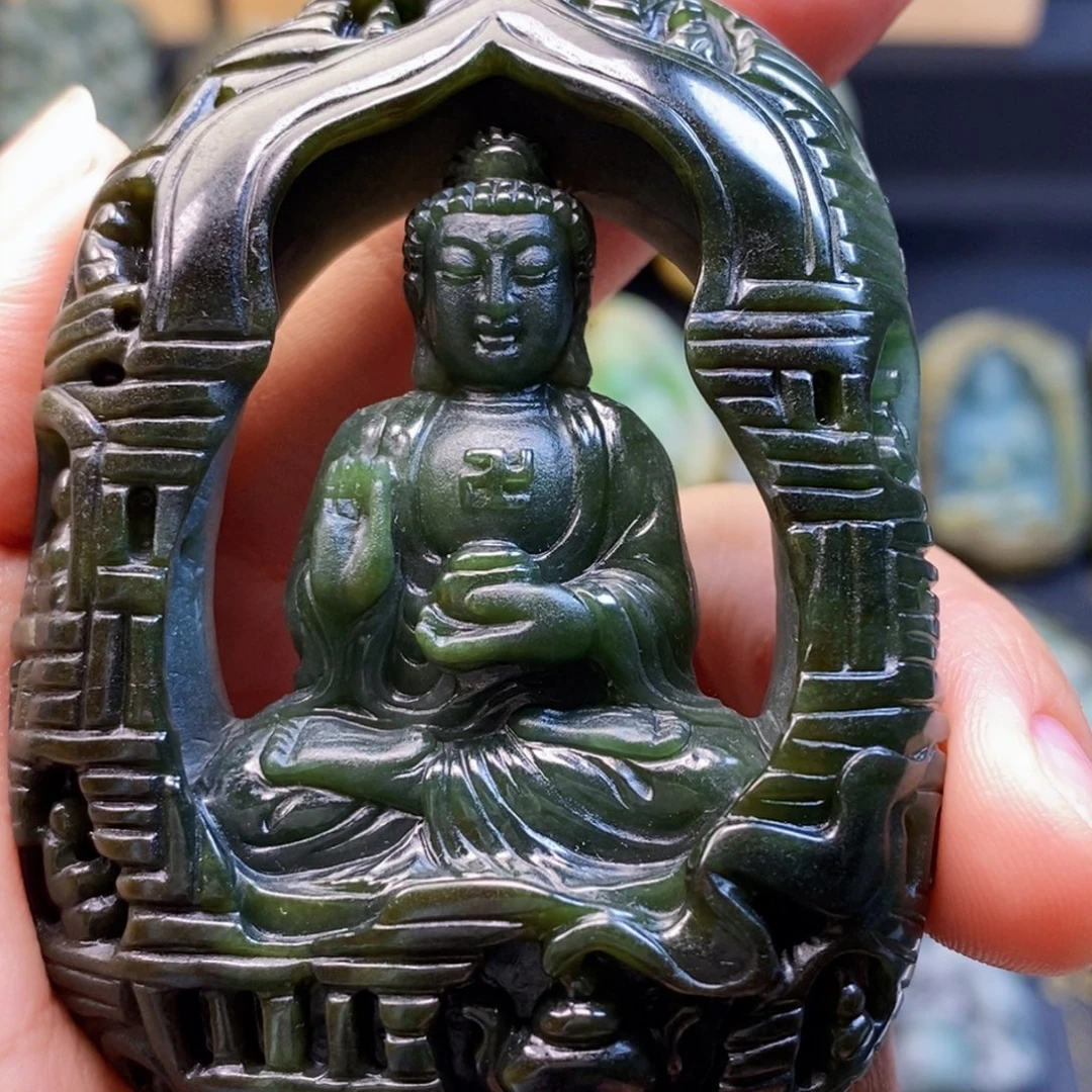 呈***袋定制翡翠未镶嵌毛坯货定制加工