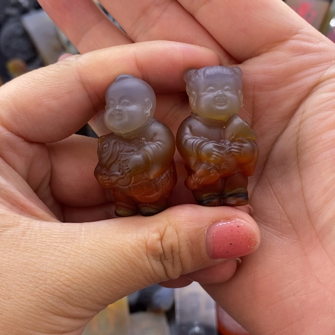 玛瑙/玉髓颈饰未镶嵌若**寒