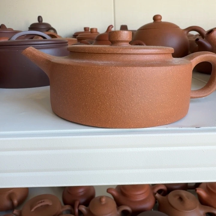 茶杯紫砂将坡周盘200cc封釉