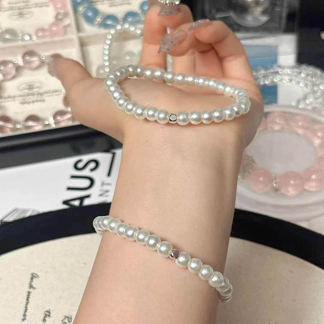 珍珍款叠搭神器  卡6m   仿珍珠温柔纯欲手串