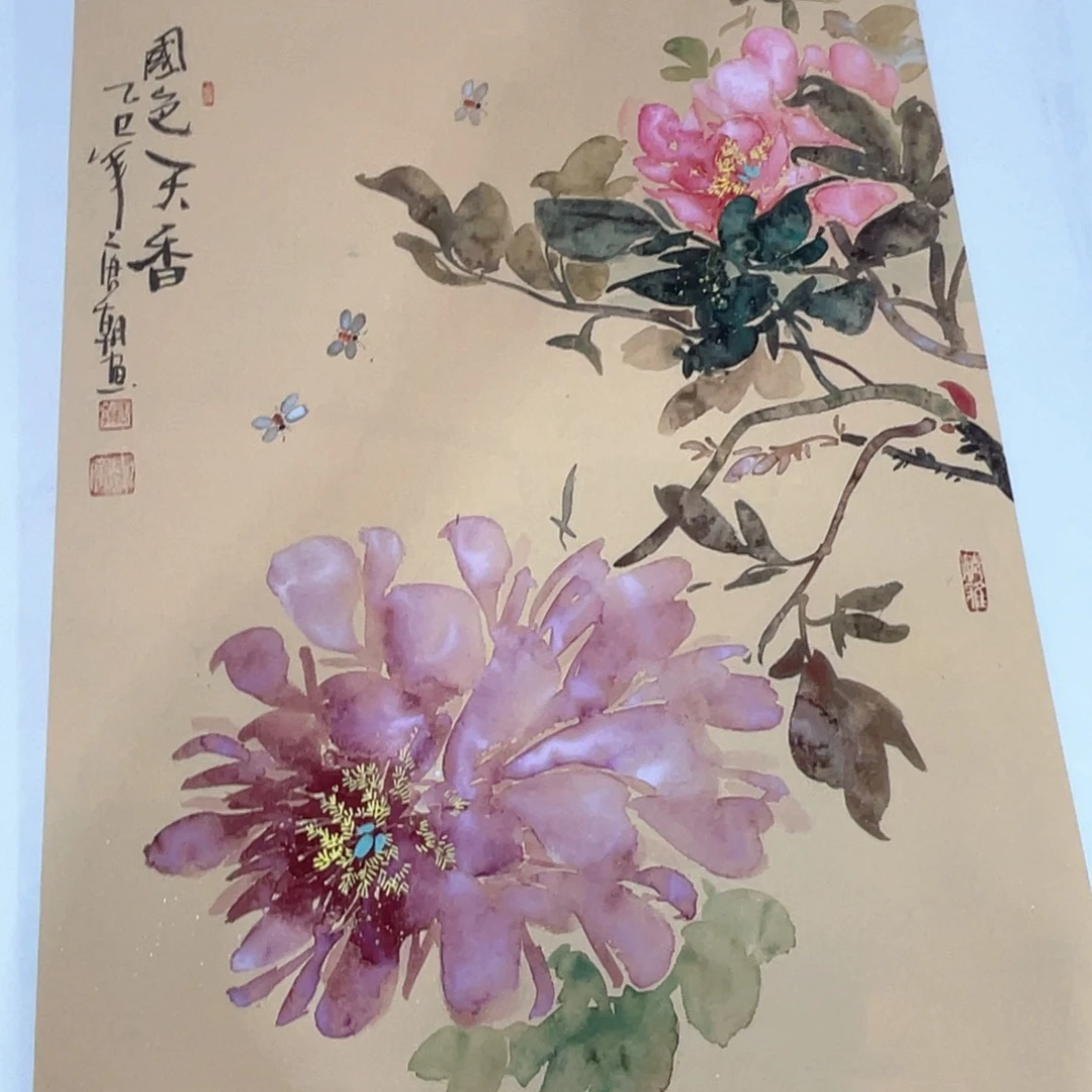 国画唐朝老师作品欣赏
