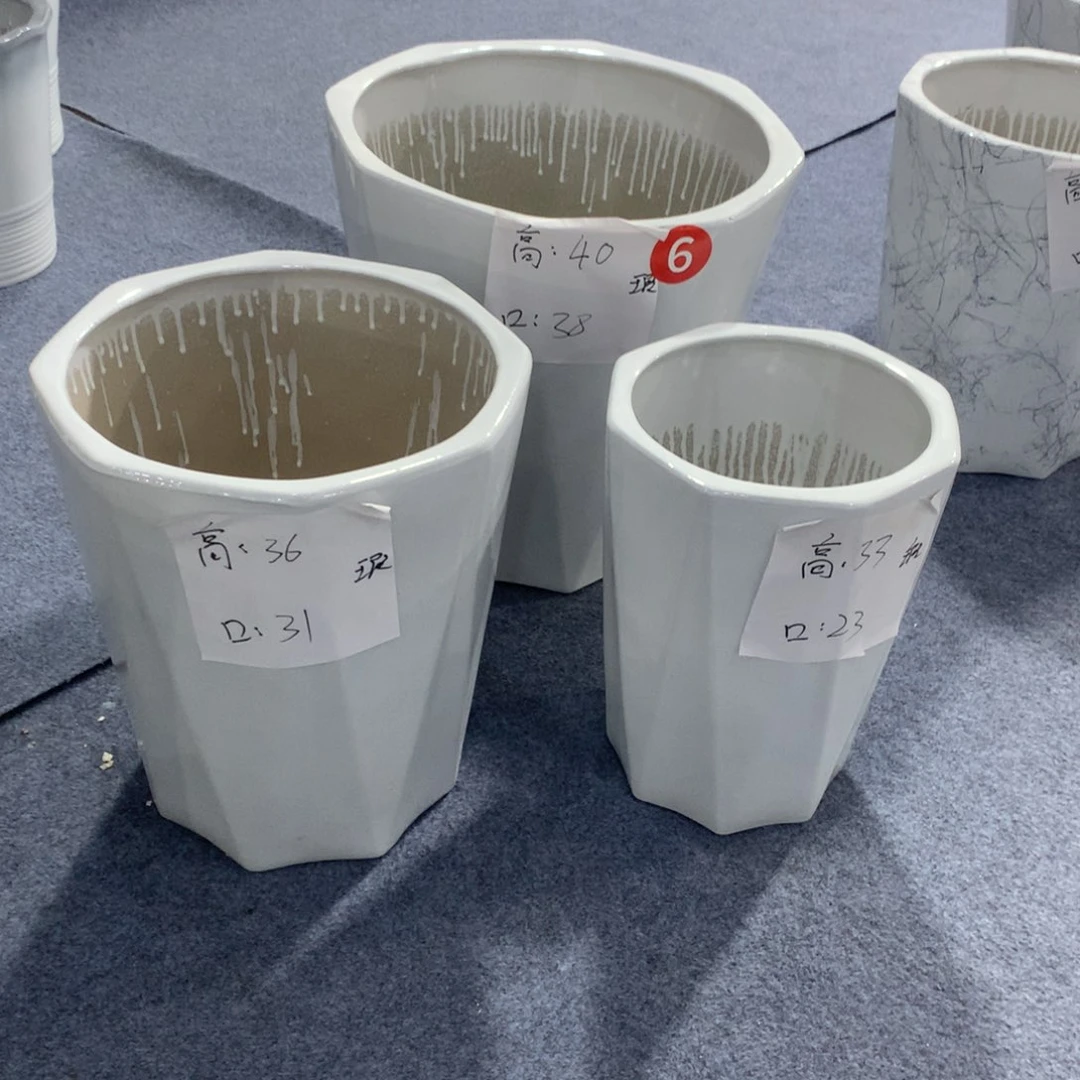 高温陶瓷花盆微瑕
