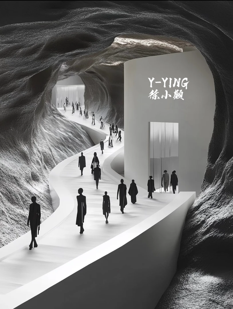 【Y-YING】设计感满花图案毛衣 KK005