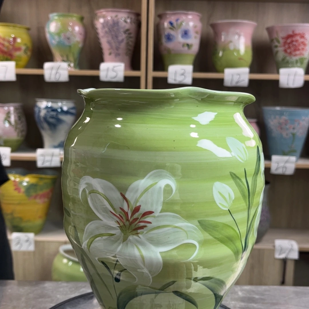 景德镇陶瓷花盆花盆
