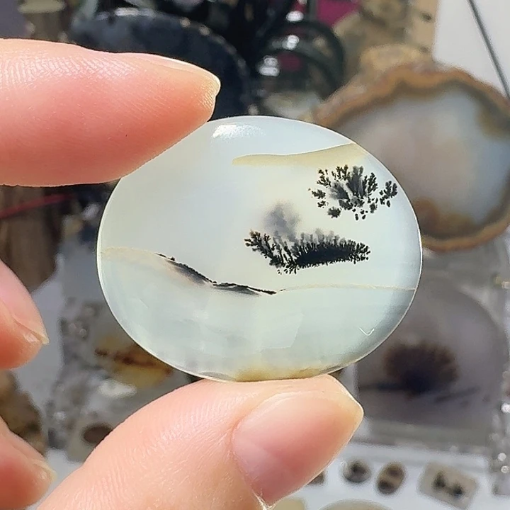 玛瑙/玉髓未镶嵌珠宝半成品