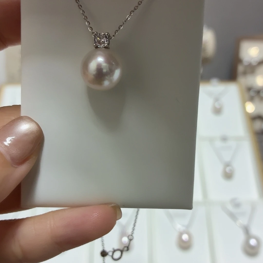 非金属12mm极光戴妃吊坠套链