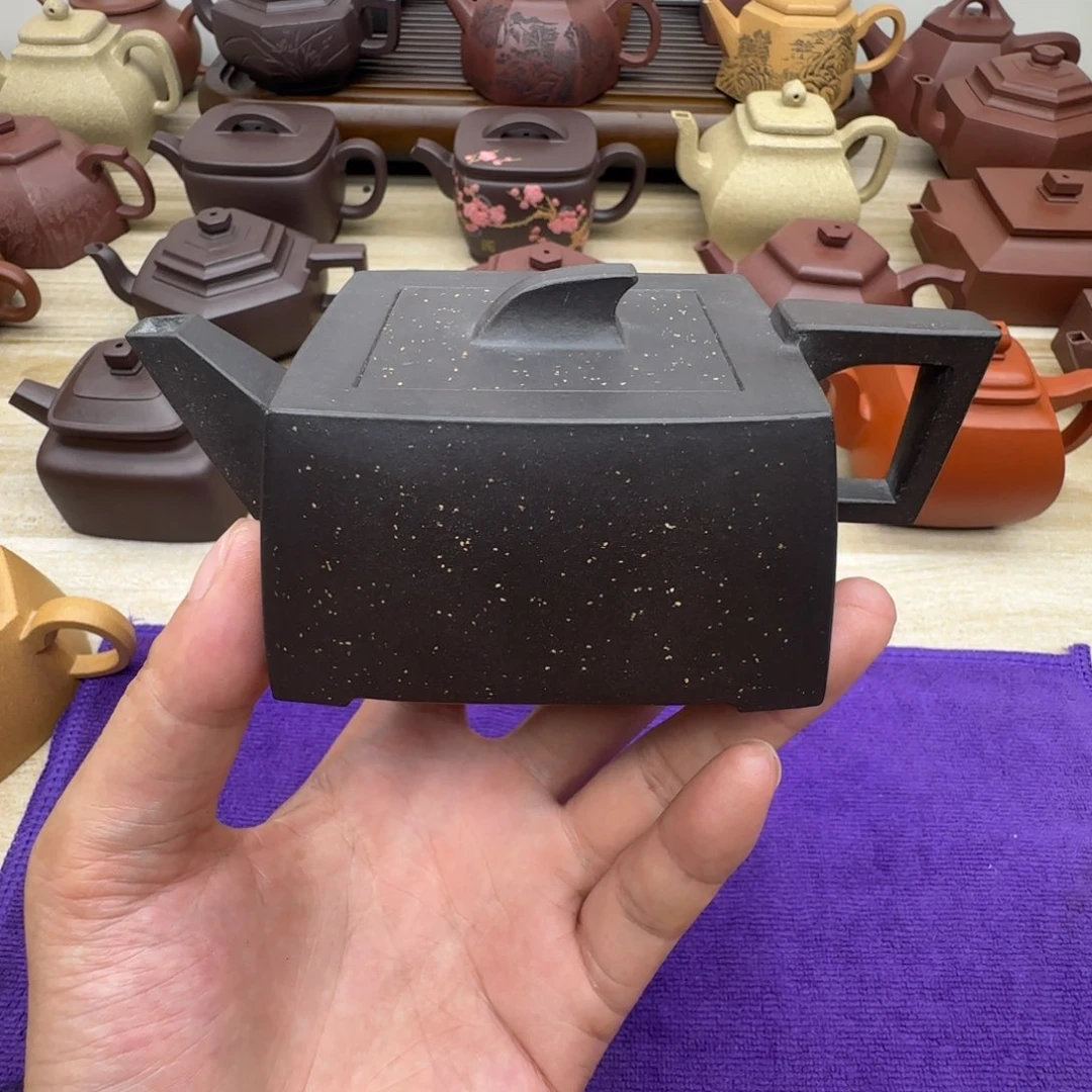 紫泥壶半手工。紫泥。一帆风顺160毫升