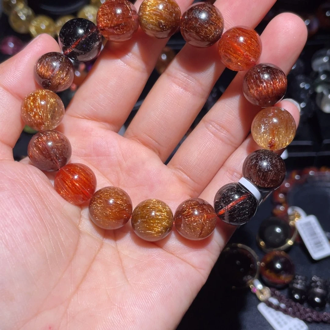 未镶嵌颈饰水晶彩发晶手链