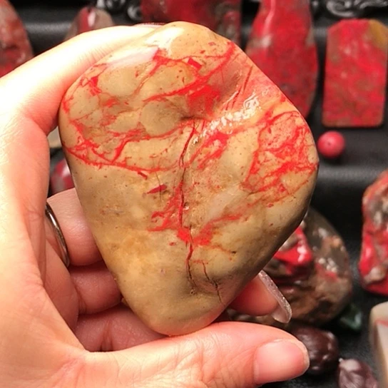 昌化石昌化鸡血石原石