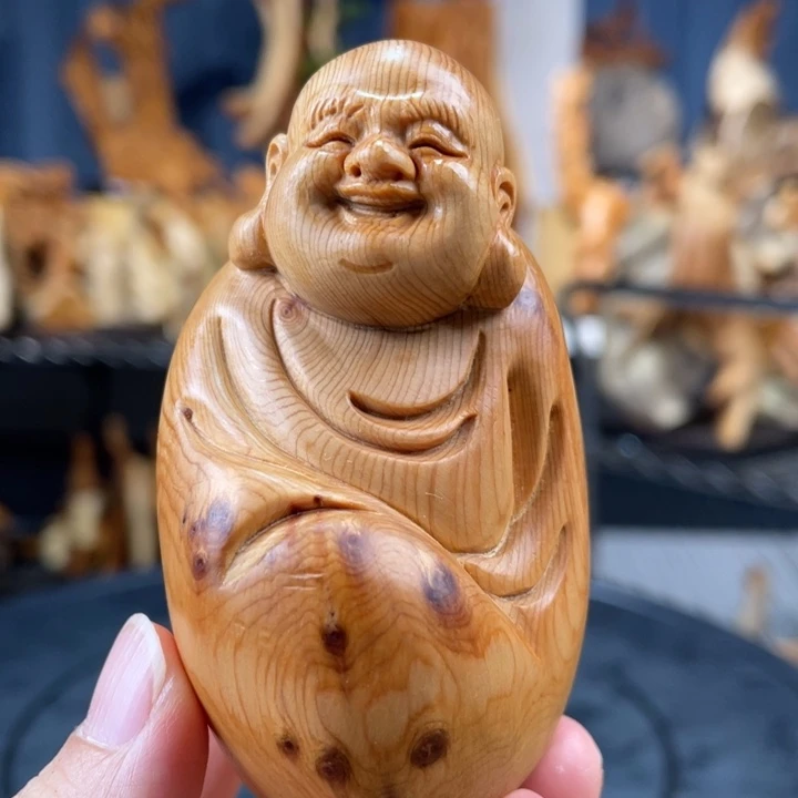 柏木（崖柏）手把件