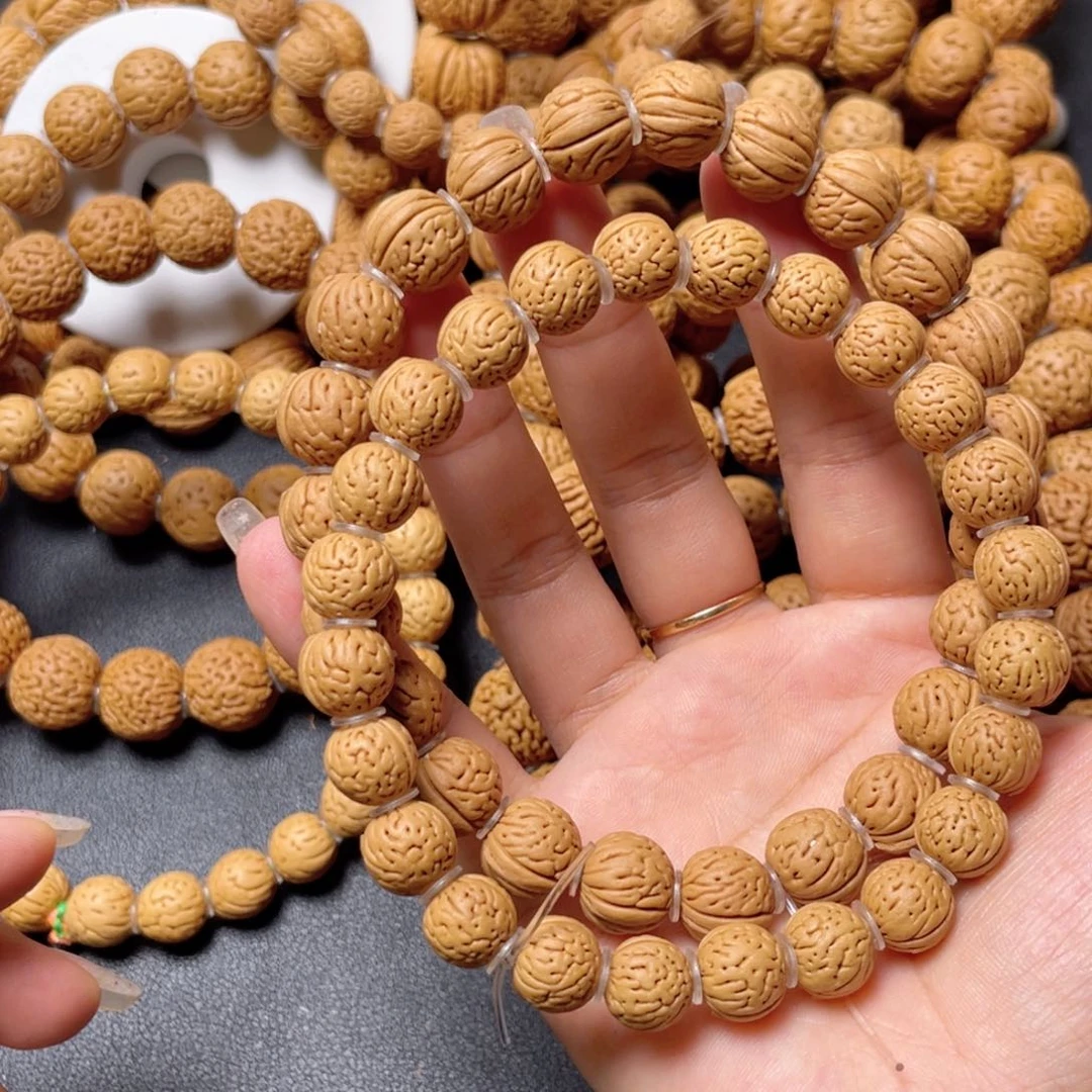 ꧁***꧂桃核手串野生小籽