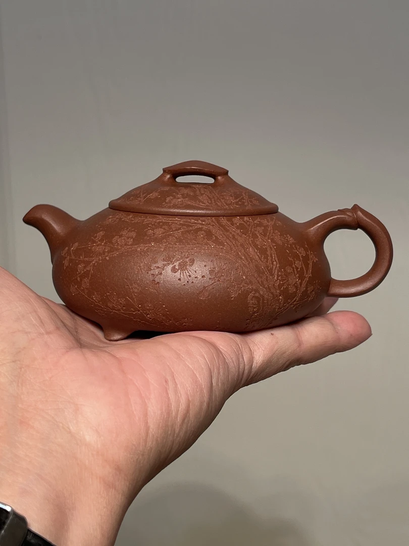 黄龙山平台底槽清全手工制作简瓢壶200cc泡茶壶纯手工茶具泥壶