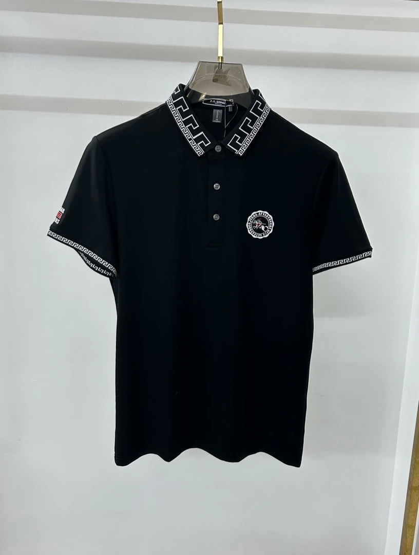 男士夏季高品质欧货短袖翻领 1651