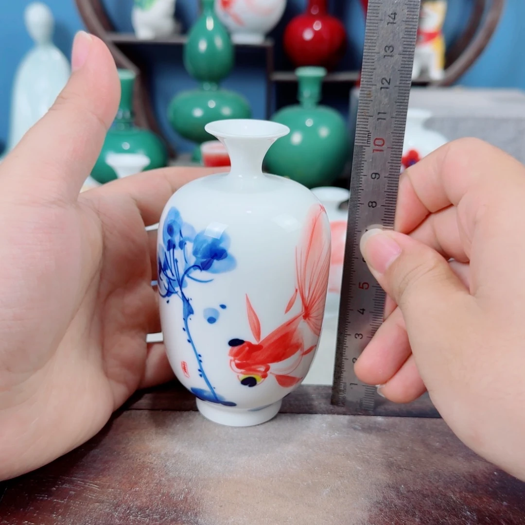 陶瓷手工小花器摆件