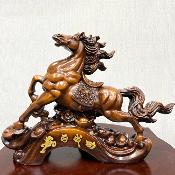 新款马到成功马摆件家居客厅办公室书房装饰品摆件