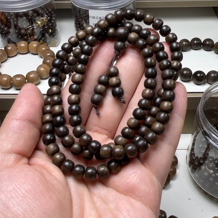 不***肚檀香木手串/手链迈索尔正区老山檀香0.6✖️0.7阴沉