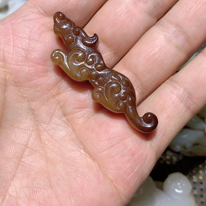 和田玉（白玉）颈饰未镶嵌聽*翁