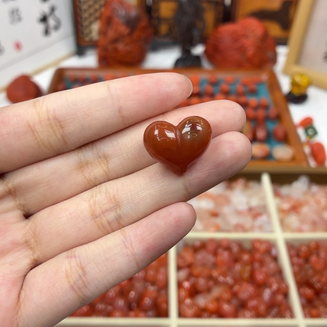 南红玛瑙未镶嵌配饰南红屁桃